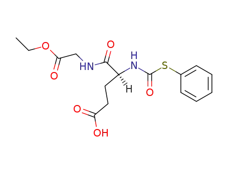 <i>N</i>-(<i>N</i>-phenylsulfanylcarbonyl-α-L-glutamyl)-glycine ethyl ester