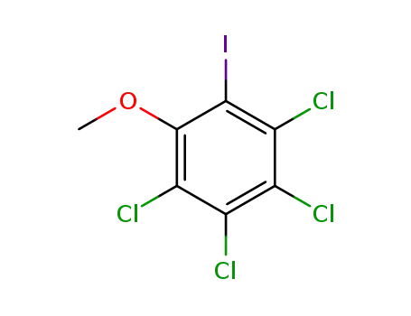 2,3,4,5-tetrachloro-6-iodo-anisole