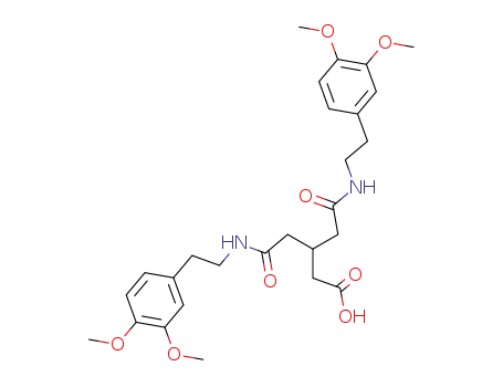 <i>N</i>-(3,4-dimethoxy-phenethyl)-3-[(3,4-dimethoxy-phenethylcarbamoyl)-methyl]-glutaramic acid