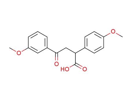 4-(3-methoxy-phenyl)-2-(4-methoxy-phenyl)-4-oxo-butyric acid