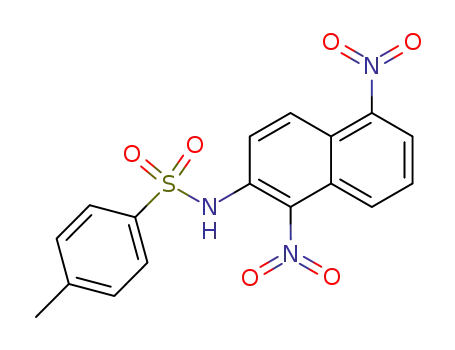 <i>N</i>-(1,5-dinitro-[2]naphthyl)-toluene-4-sulfonamide