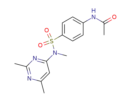 Acetamide,
N-[4-[[(2,6-dimethyl-4-pyrimidinyl)methylamino]sulfonyl]phenyl]-