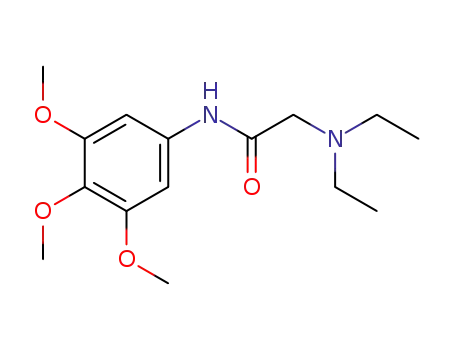 <i>N</i>,<i>N</i>-diethyl-glycine-(3,4,5-trimethoxy-anilide)