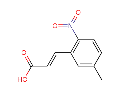 6-nitro-3-methyl-<i>trans</i>-cinnamic acid