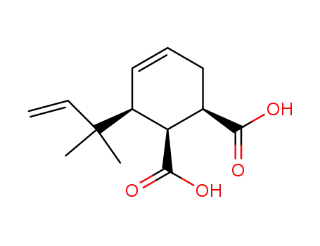 (+/-)-3<i>c</i>-(1,1-dimethyl-allyl)-cyclohex-4-ene-1<i>r</i>,2<i>c</i>-dicarboxylic acid