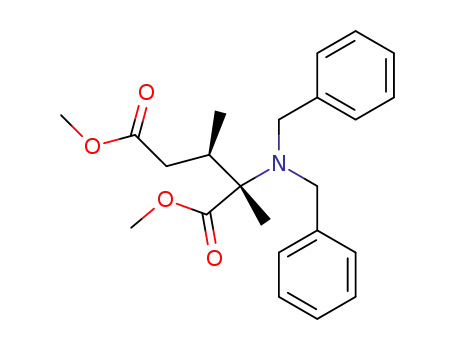 (2S,3R)-2-Dibenzylamino-2,3-dimethyl-pentanedioic acid dimethyl ester