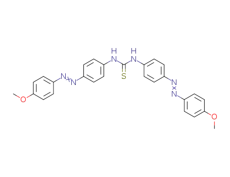<i>N</i>,<i>N</i>'-bis-[4-(4-methoxy-phenylazo)-phenyl]-thiourea