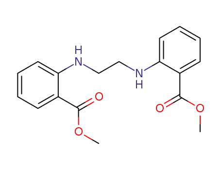 Molecular Structure of 28948-38-1 (Anthranilic acid,N,N'-ethylenedi-, dimethyl ester (8CI))