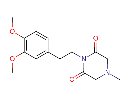 1-(3,4-dimethoxy-phenethyl)-4-methyl-piperazine-2,6-dione