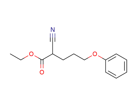 2-cyano-5-phenoxy-valeric acid ethyl ester