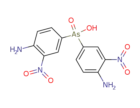 Molecular Structure of 872279-15-7 (bis-(4-amino-3-nitro-phenyl)-arsinic acid)