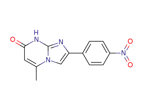 Imidazo[1,2-a]pyrimidin-7(1H)-one, 5-methyl-2-(4-nitrophenyl)-