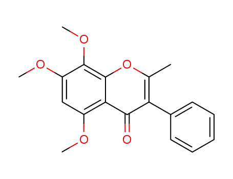 5,7,8-trimethoxy-2-methyl-3-phenyl-chromen-4-one