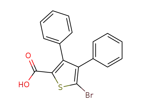 5-bromo-3,4-diphenyl-thiophene-2-carboxylic acid