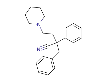 2-benzyl-2-phenyl-4-piperidino-butyronitrile