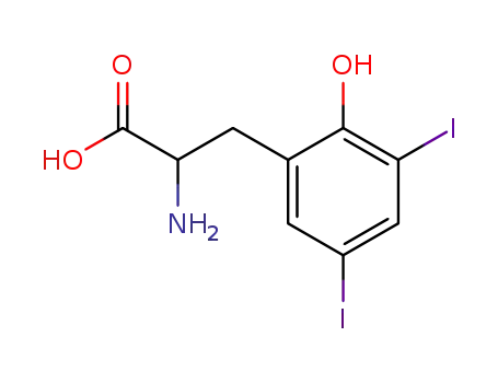 2-hydroxy-3,5-diiodo-phenylalanine