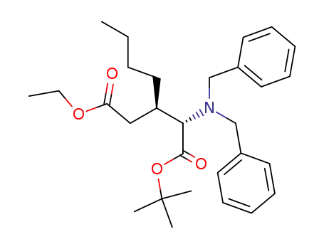 (2S,3R)-3-Butyl-2-dibenzylamino-pentanedioic acid 1-tert-butyl ester 5-ethyl ester