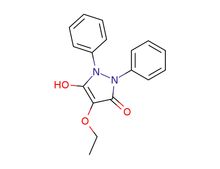 4-ethoxy-5-hydroxy-1,2-diphenyl-1,2-dihydro-pyrazol-3-one