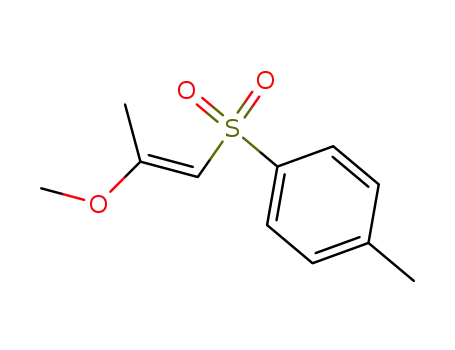 2-methoxy-1<i>c</i>-(toluene-4-sulfonyl)-propene-<sup>(1)</sup>