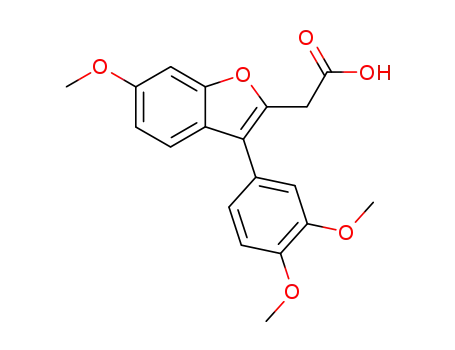 [3-(3,4-dimethoxy-phenyl)-6-methoxy-benzofuran-2-yl]-acetic acid
