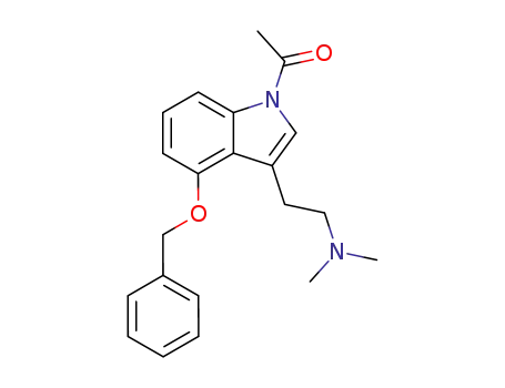 [2-(1-acetyl-4-benzyloxy-indol-3-yl)-ethyl]-dimethyl-amine