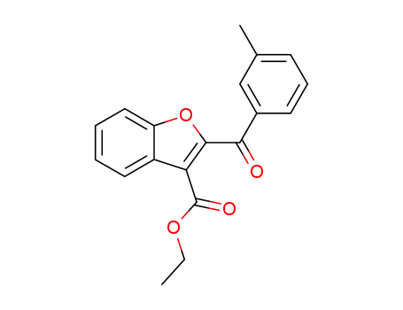 2-<i>m</i>-toluoyl-benzofuran-3-carboxylic acid ethyl ester
