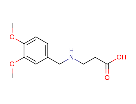 b-Alanine, N-[(3,4-dimethoxyphenyl)methyl]-