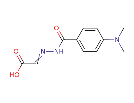 [(4-Dimethylamino-benzoyl)-hydrazono]-acetic acid