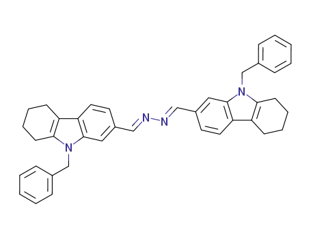 bis-(9-benzyl-5,6,7,8-tetrahydro-carbazol-2-ylmethylene)-hydrazine