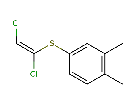 ((<i>E</i>)-1,2-dichloro-vinyl)-(3,4-dimethyl-phenyl)-sulfide