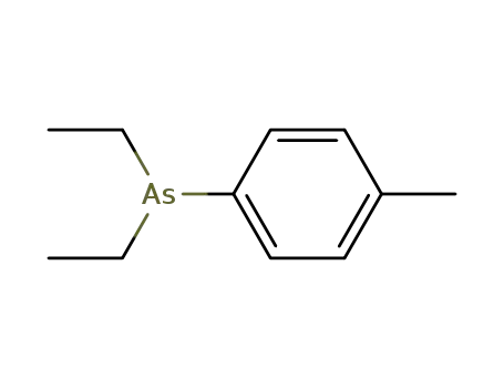Molecular Structure of 704-64-3 (Arsine, diethyl(4-methylphenyl)-)