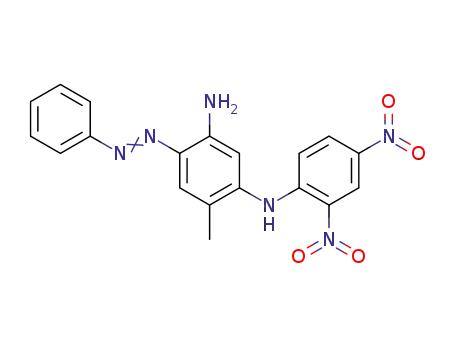 <i>N</i><sup>3</sup>-(2,4-dinitro-phenyl)-4-methyl-6-phenylazo-<i>m</i>-phenylenediamine