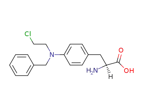 4-[benzyl-(2-chloro-ethyl)-amino]-L-phenylalanine