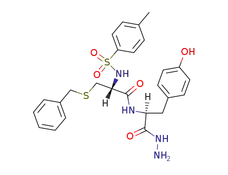<i>N</i>-[<i>S</i>-benzyl-<i>N</i>-(toluene-4-sulfonyl)-L-cysteinyl]-L-tyrosine hydrazide