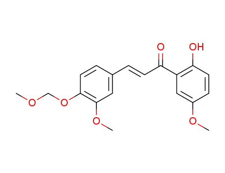 2'-hydroxy-3,5'-dimethoxy-4-methoxymethoxy-<i>trans</i>-chalcone