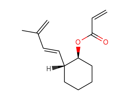 Acrylic acid (1S,2R)-2-((E)-3-methyl-buta-1,3-dienyl)-cyclohexyl ester