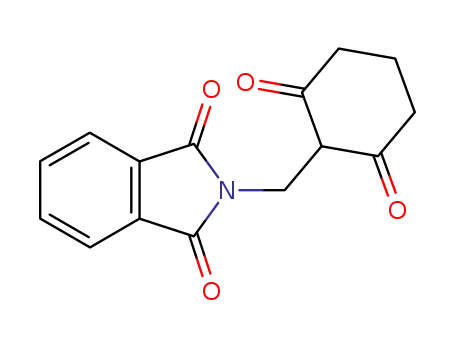 Molecular Structure of 69375-51-5 (<i>N</i>-(2,6-dioxo-cyclohexylmethyl)-phthalimide)