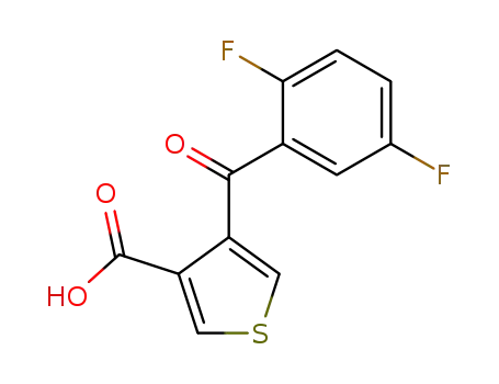 4-(2,5-Difluoro-benzoyl)-thiophene-3-carboxylic acid