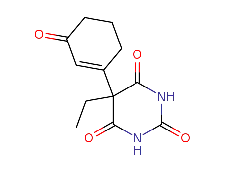 2,4,6(1H,3H,5H)-Pyrimidinetrione, 5-ethyl-5-(3-oxo-1-cyclohexen-1-yl)-