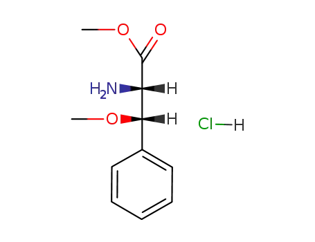 (2<i>RS</i>,3<i>RS</i>)-2-amino-3-methoxy-3-phenyl-propionic acid methyl ester; hydrochloride
