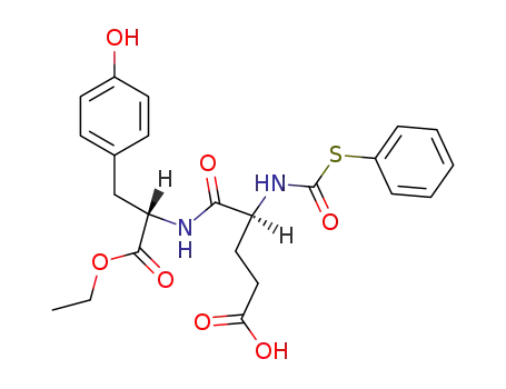 <i>N</i>-(<i>N</i>-phenylsulfanylcarbonyl-L-α-glutamyl)-L-tyrosine ethyl ester