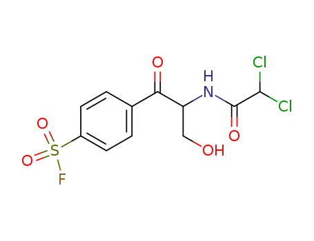 4-(<i>N</i>-dichloroacetyl-seryl)-benzenesulfonyl fluoride