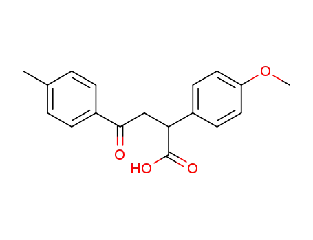 2-(4-methoxy-phenyl)-4-oxo-4-<i>p</i>-tolyl-butyric acid