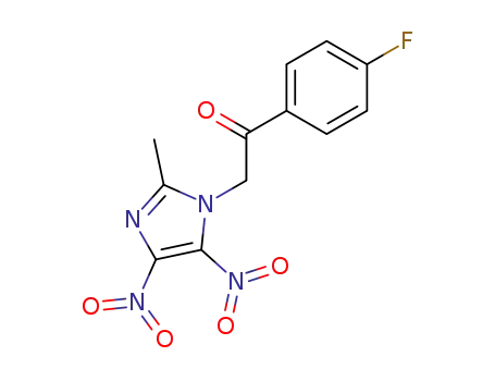 1-(4-Fluoro-phenyl)-2-(2-methyl-4,5-dinitro-imidazol-1-yl)-ethanone