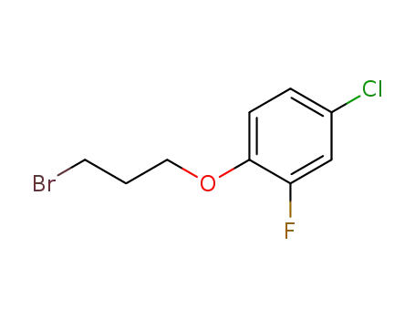 1-(3-Bromo-propoxy)-4-chloro-2-fluoro-benzene