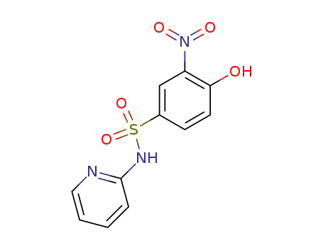4-hydroxy-3-nitro-<i>N</i>-pyridin-2-yl-benzenesulfonamide