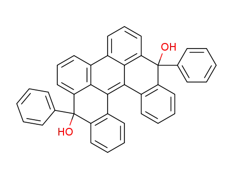 7,16-diphenyl-7,16-dihydro-dibenzo[<i>a,o</i>]perylene-7,16-diol