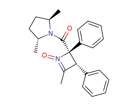 ((2R,5R)-2,5-Dimethyl-pyrrolidin-1-yl)-((2R,3S)-4-methyl-1-oxy-2,3-diphenyl-2,3-dihydro-azet-2-yl)-methanone