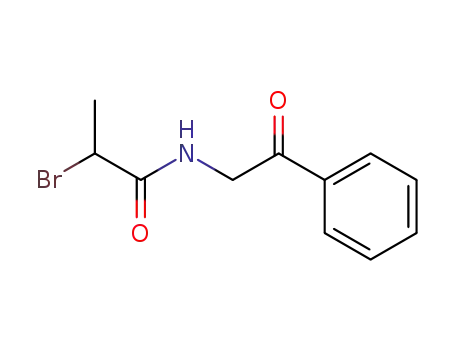 2-bromo-propionic acid phenacylamide
