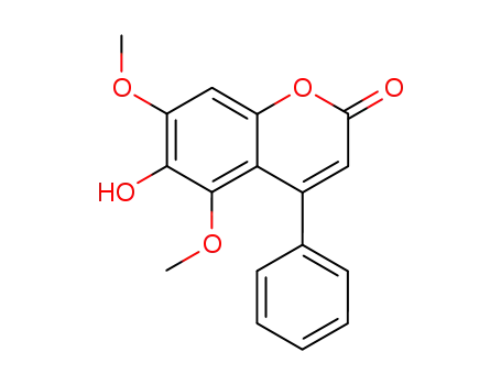 6-hydroxy-5,7-dimethoxy-4-phenyl-coumarin